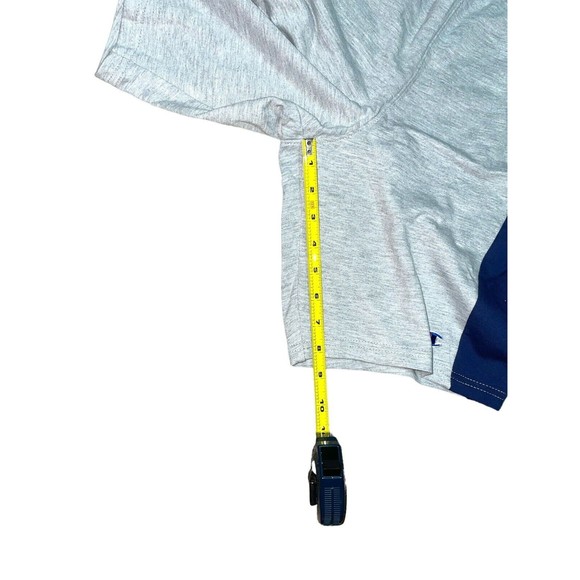 Champion Big Boys Short Ft Panel Active Side Pockets Gray Blue Logo SZ L  New - Picture 6 of 8